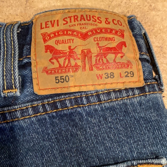 Mens Levi jeans size 38/29 - Picture 4 of 7